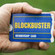Photo of a Blockbuster membership card, probably taken on a Monday circa 2008 (AP Photo/Amy Sancetta)
